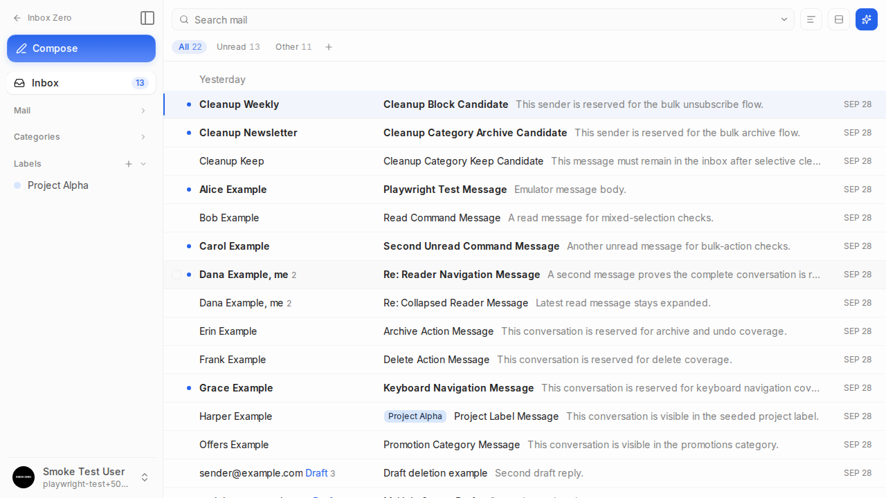 command k go to mail